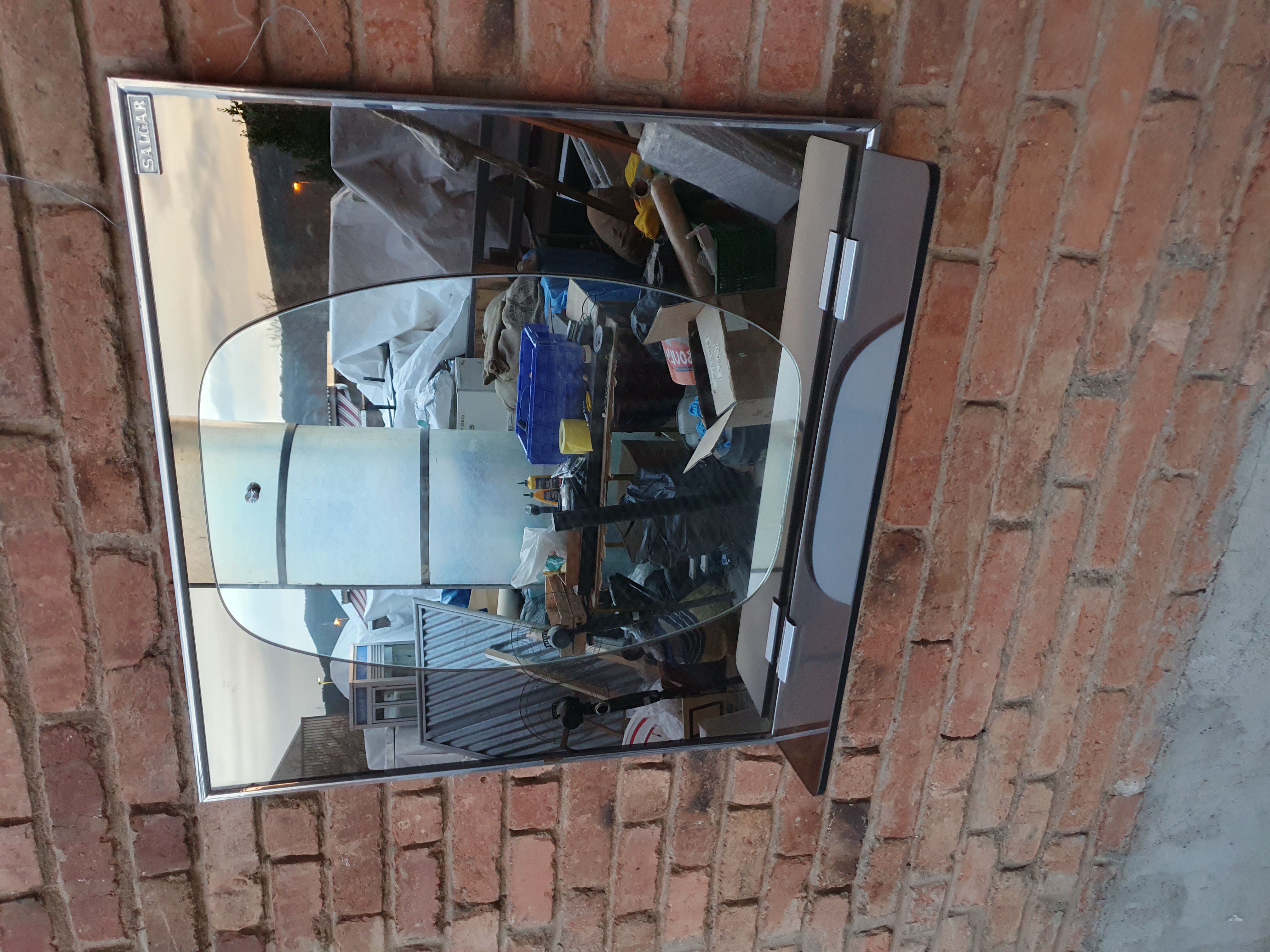 espejo baño estante cristal 63_5x69x15 1u